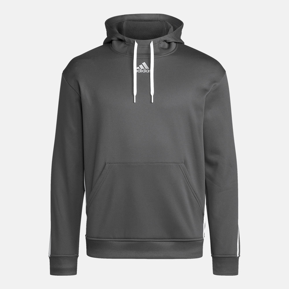 Front view of the Men's Adidas Sideline ATHL Hoodie.