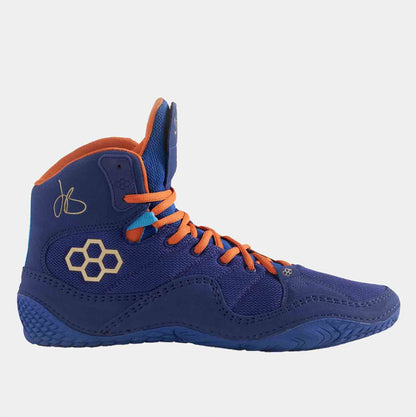 Side view of Rudis JB1 Adult World Wide Wrestling Shoes.