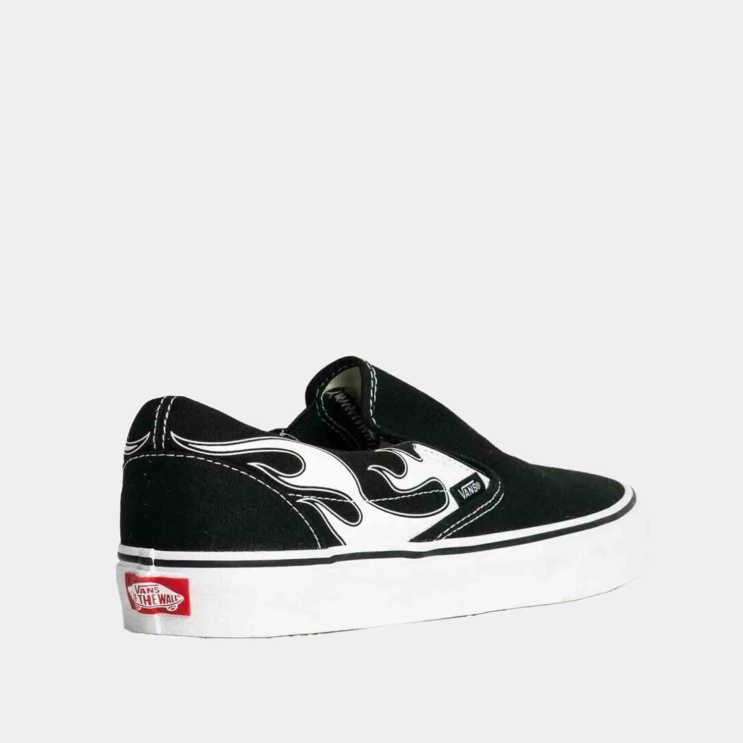 Vans Classic Slip-On 'Flame Black White' – SV SPORTS