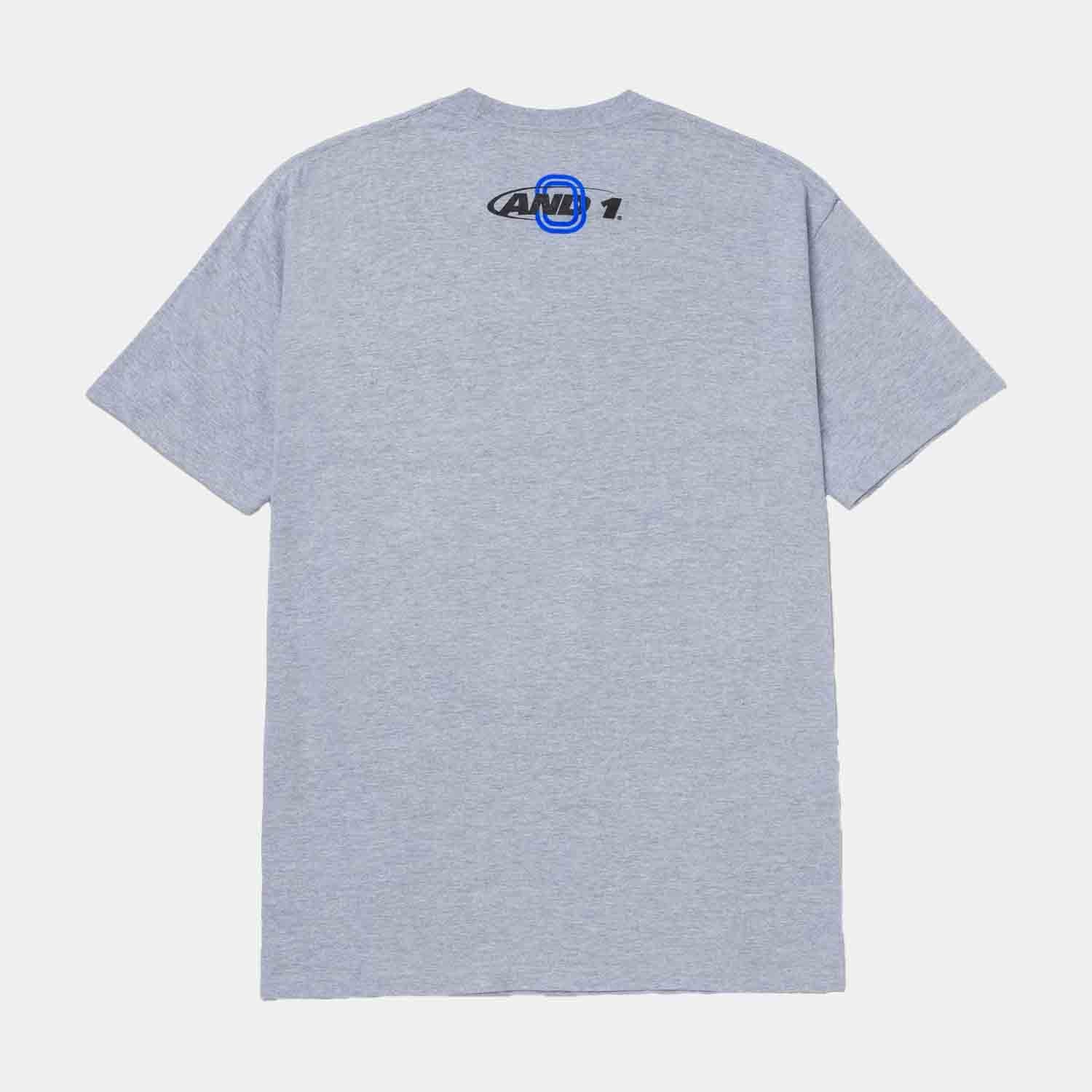 Rear view of Men's OT X AND1 Mixtape Tee.