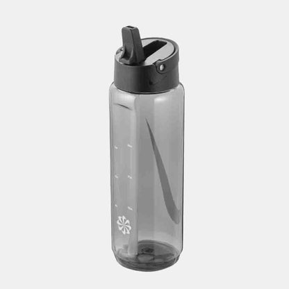 Rear view of the Nike Renew Recharge Straw Bottle 24oz.