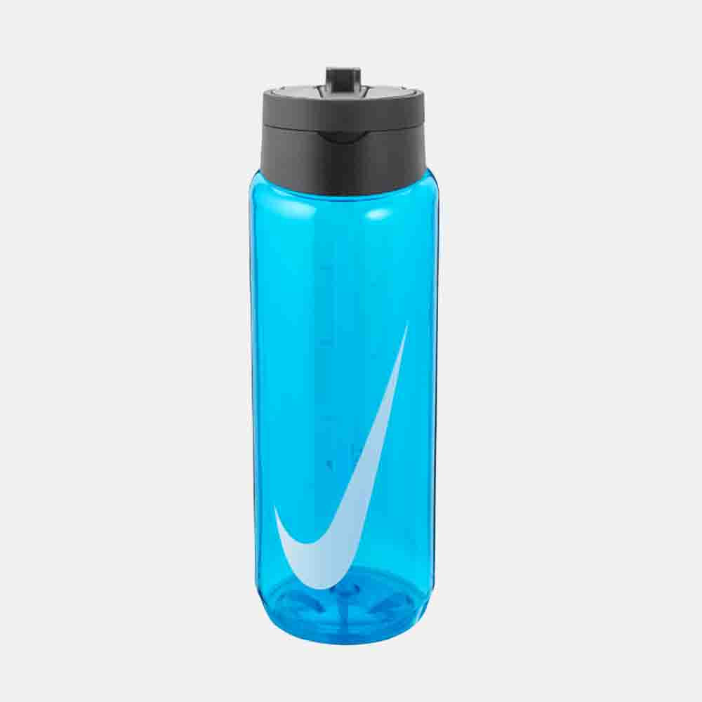 Front view of the Nike Renew Recharge Straw Bottle 24oz.