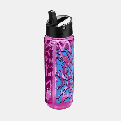 Rear view of the Nike Renew Recharge Straw Bottle 24oz.
