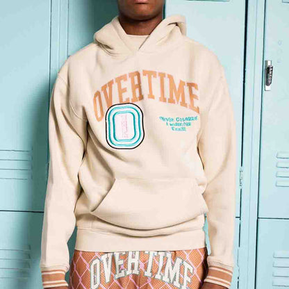 Front view of the Overtime NCAWT Chenille O Hoodie.