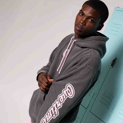 Side view of the Overtime NCAWT Classic Hoodie.