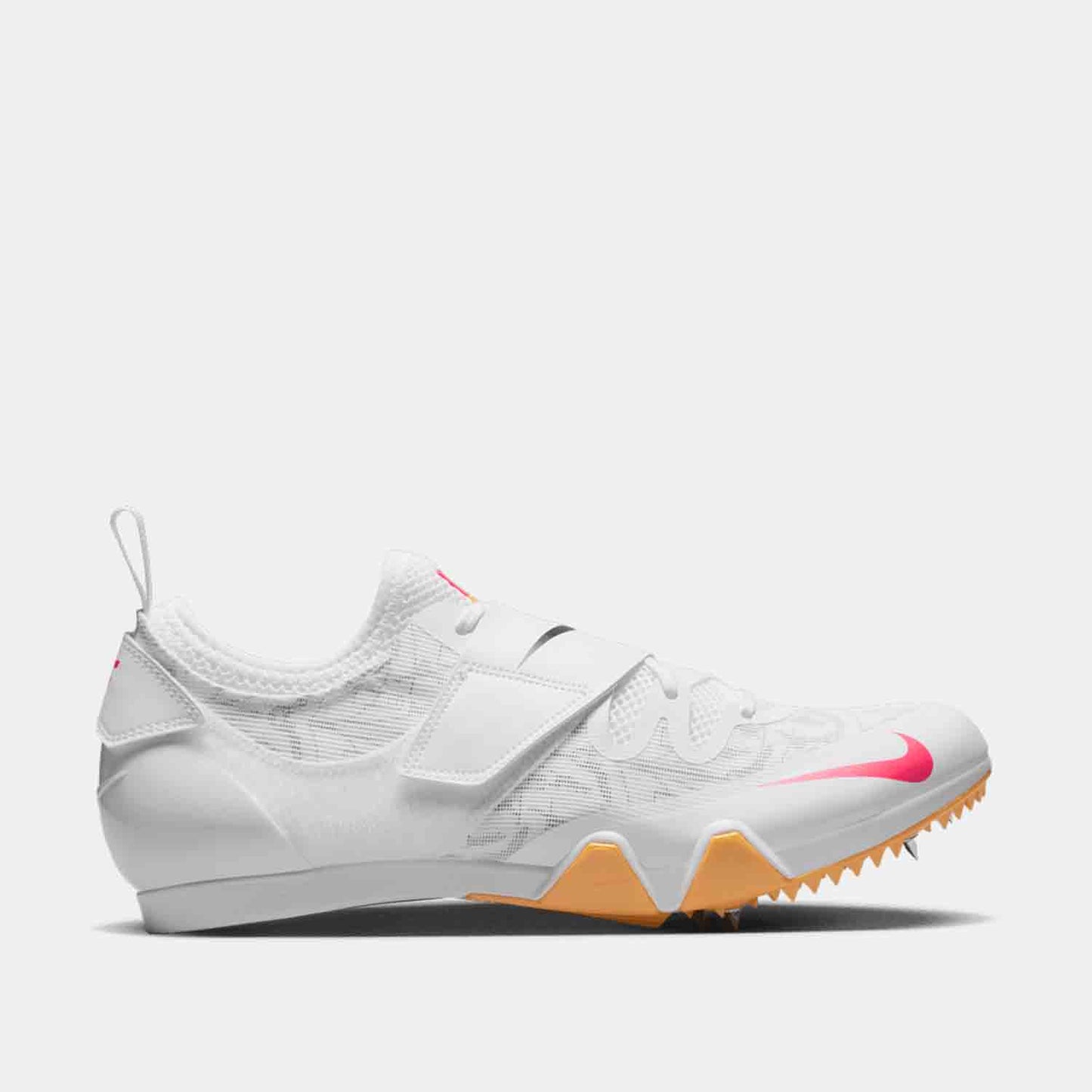 Side view of Nike Pole Vault Elite Jumping Spikes.