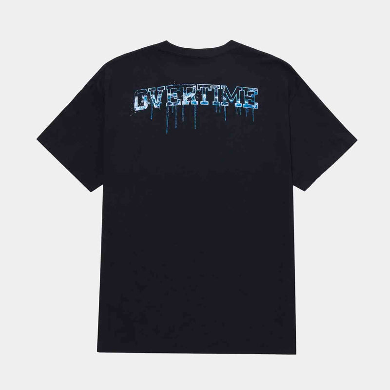 Rear view of Overtime Men's Ice Tee.