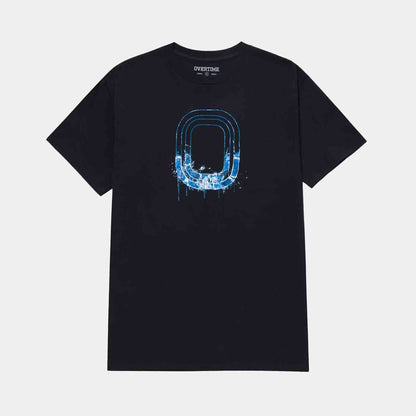 Front view of Overtime Men's Ice Tee.
