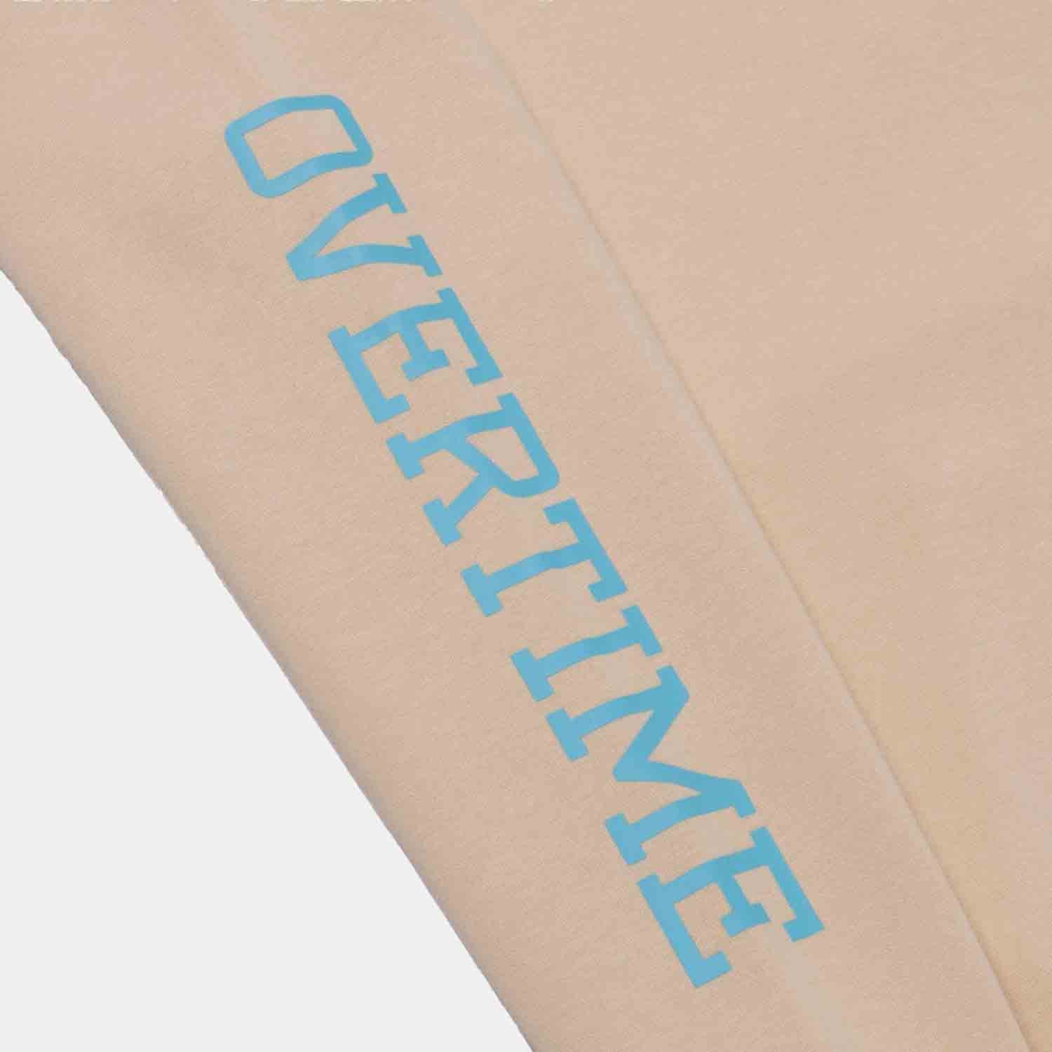 Up close view of Overtime Classic Hoodie.