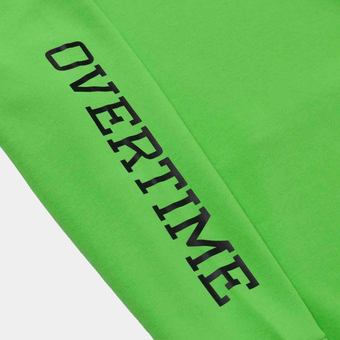 Up close view of Overtime Classic Hoodie.