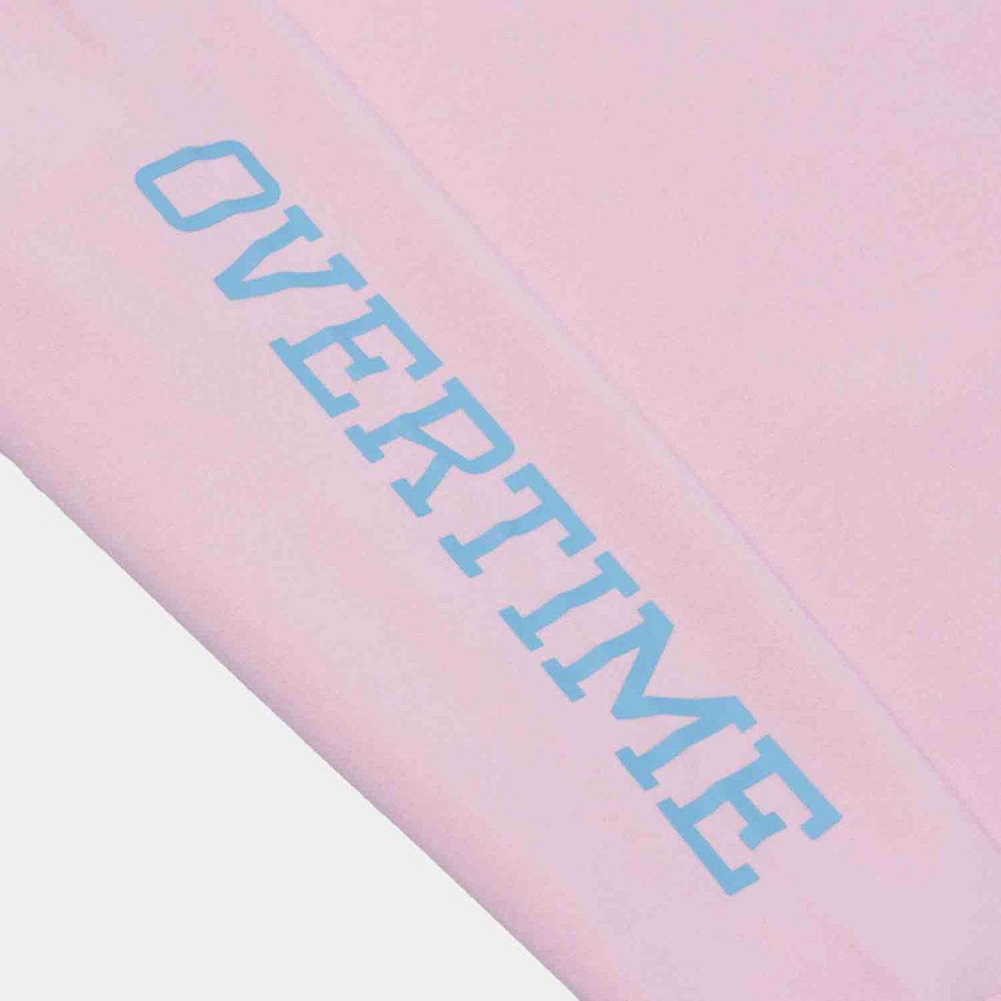 Up close view of Overtime Classic Hoodie.