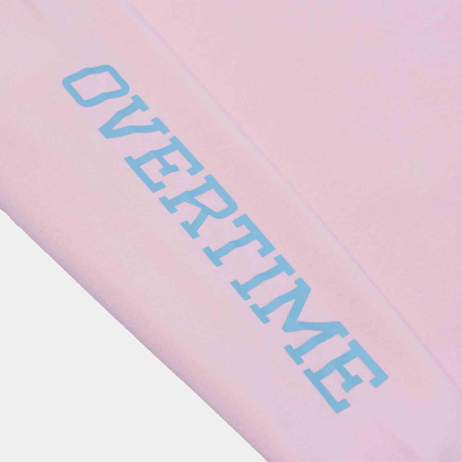 Up close view of Overtime Classic Hoodie.