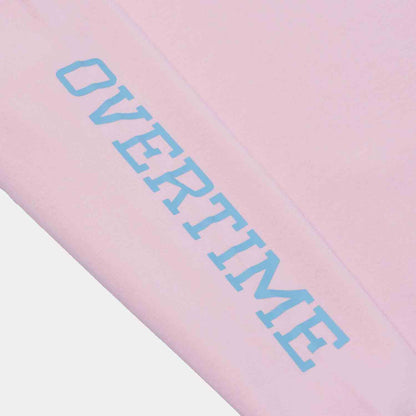 Up close view of Overtime Classic Hoodie.