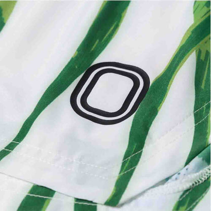 Up close view of the Overtime Paradise Melo Performance Shorts.