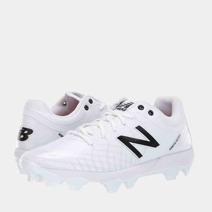 Side view of New Balance Men's 4040v5 TPU Baseball Cleats.