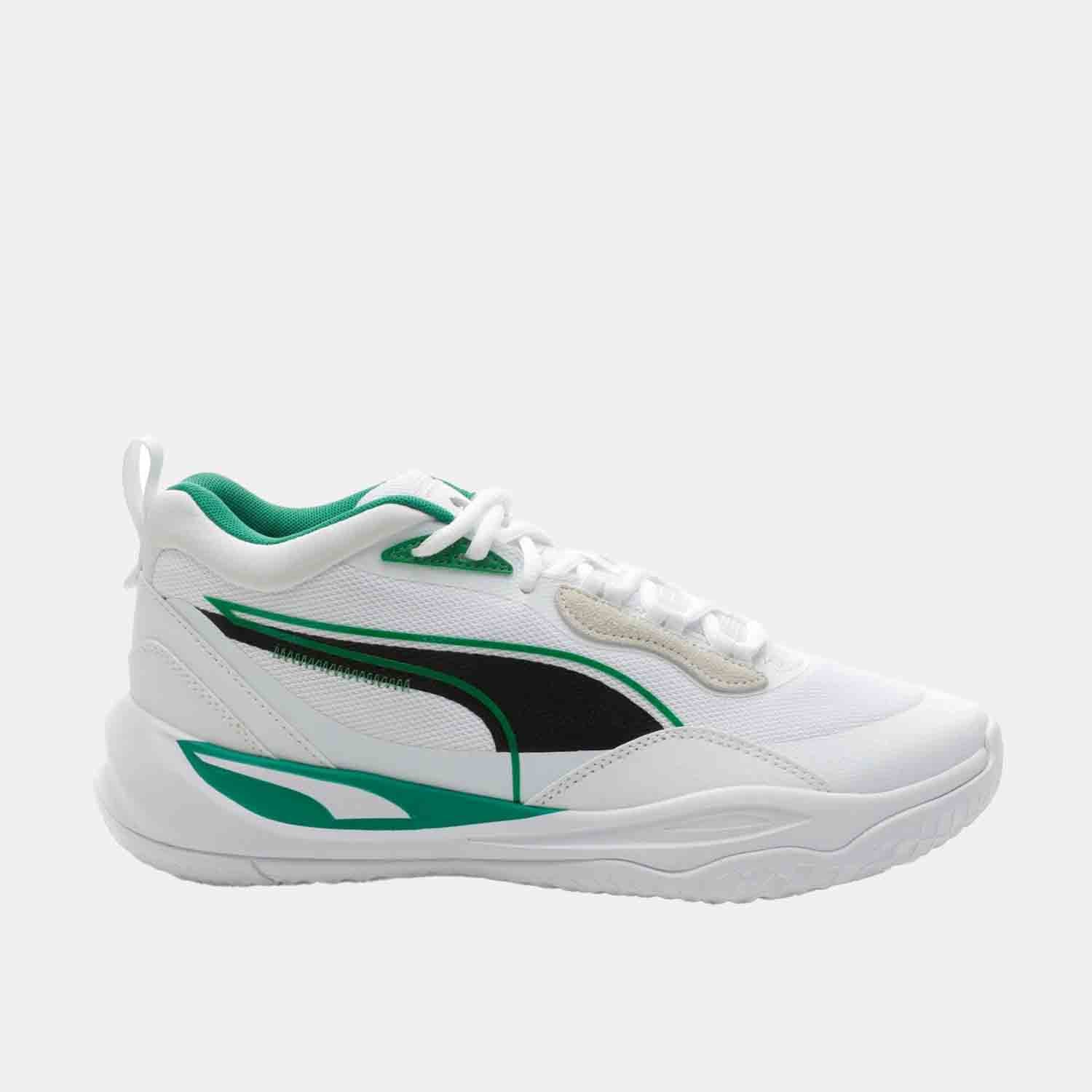Side view of Men's Puma Playmaker Pro Basketball Shoes.