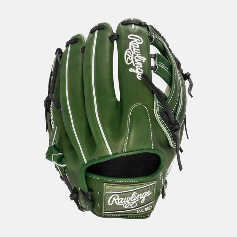 PROKB17MG Heart of the Hide Military Green 12.25 Glove, Right Hand Thrower