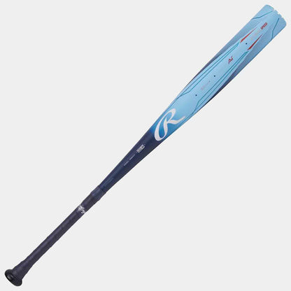 Rear view of 2024 Rawlings Clout AI BBCOR Baseball Bat.