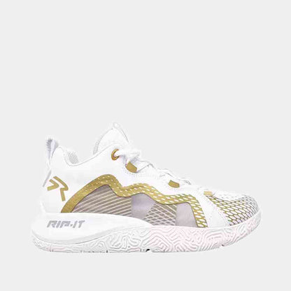 Side view of the Rip It Women's Future Court Volleyball Shoes.