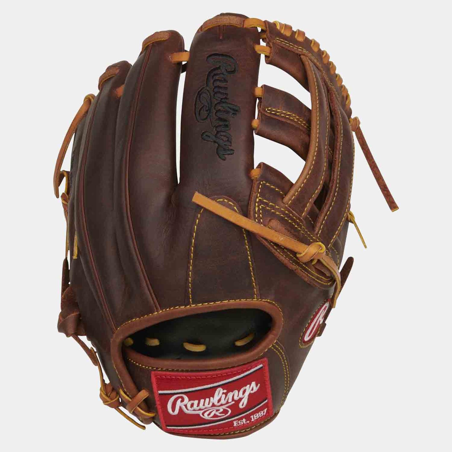 Rear view of Rawlings Heart of The Hide Nolan Arenado Glove.