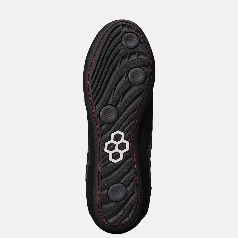 Bottom view of the Rudis International Wrestling Shoes.