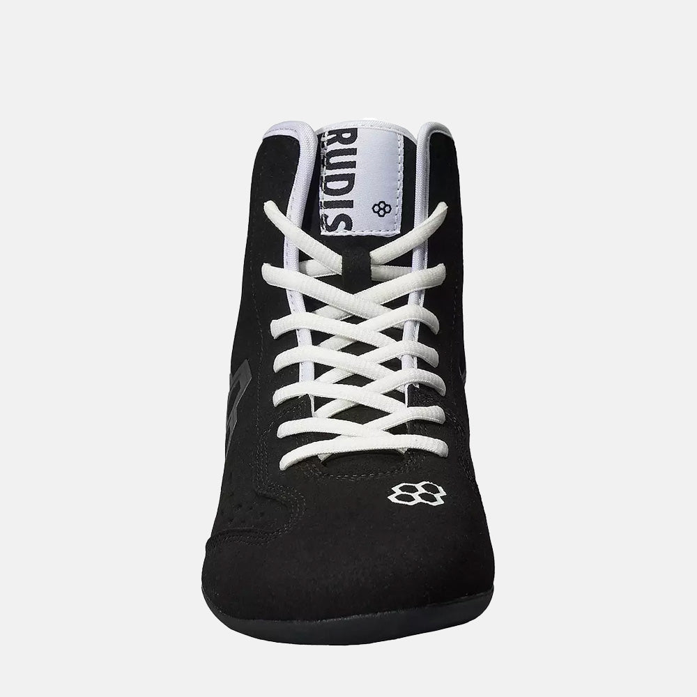Front view of the Rudis International Wrestling Shoes.