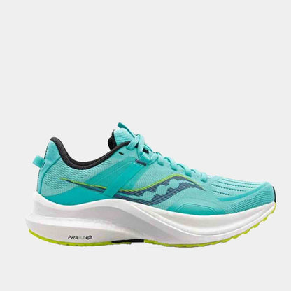 Side view of Women's Saucony Tempus Running Shoes.