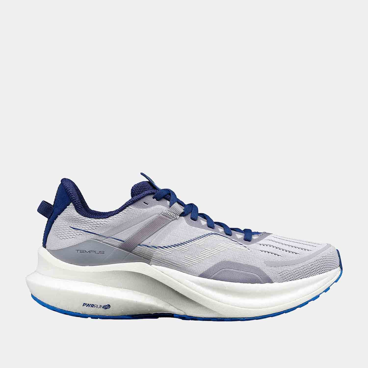 Side view of Women's Saucony Tempus Running Shoes.