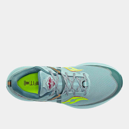 Top view of Women's Saucony Ride 15 Trail Running Shoes.