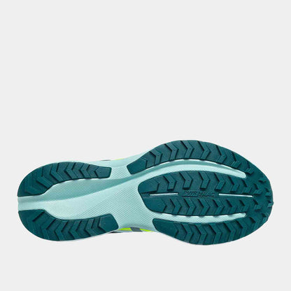 Bottom view of Women's Saucony Ride 15 Trail Running Shoes.
