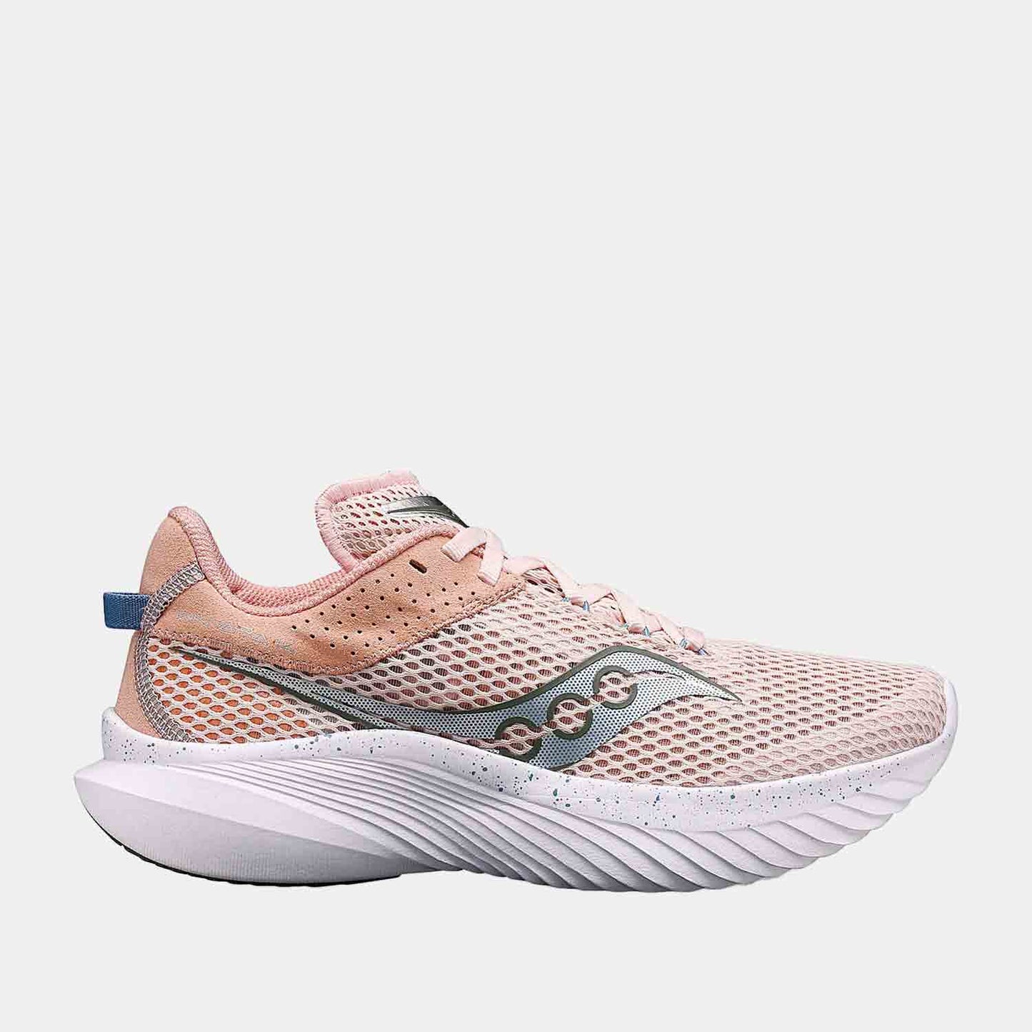Side view of Women's Saucony Kinvara 14 Running Shoes.
