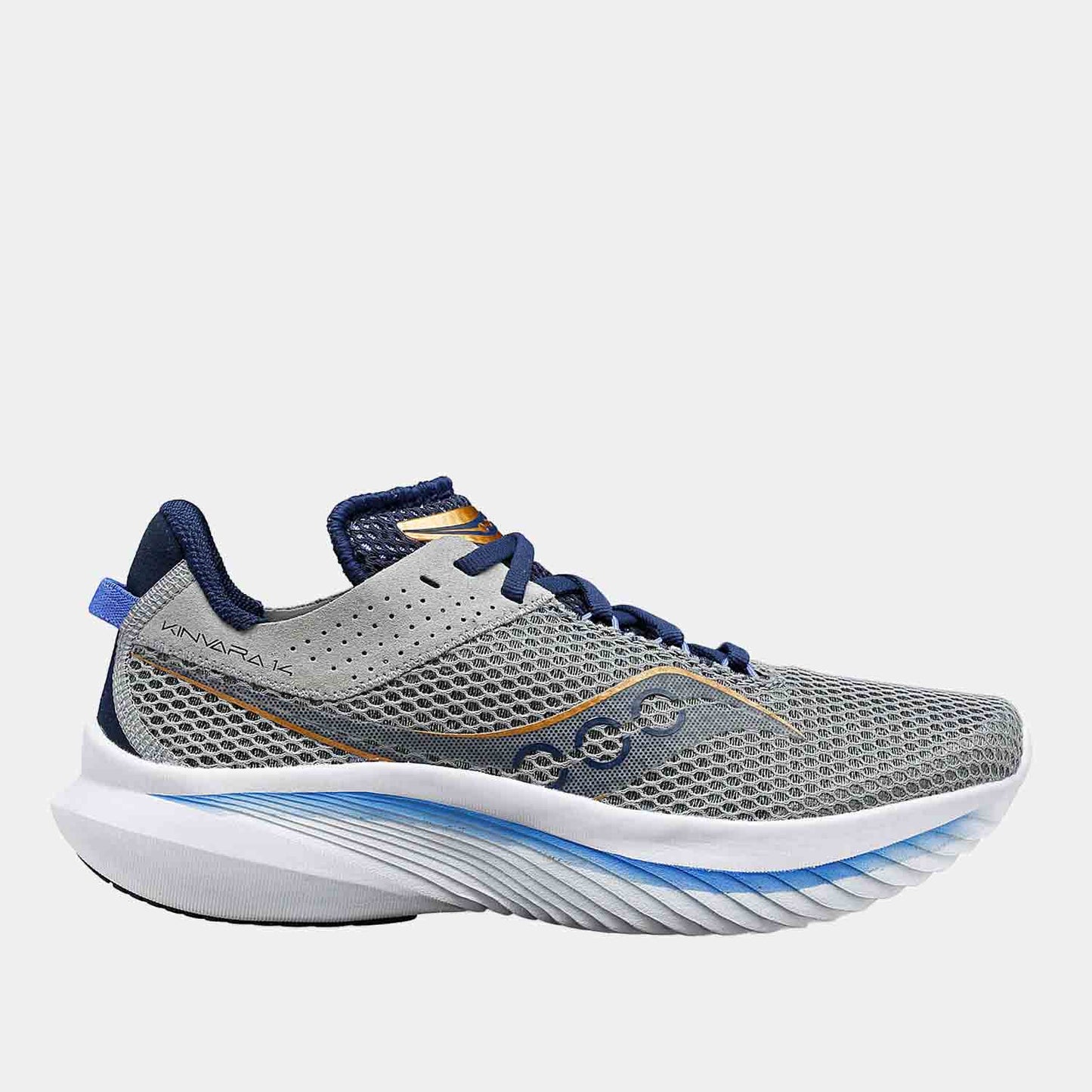 Side view of Women's Saucony Kinvara 14 Running Shoes.