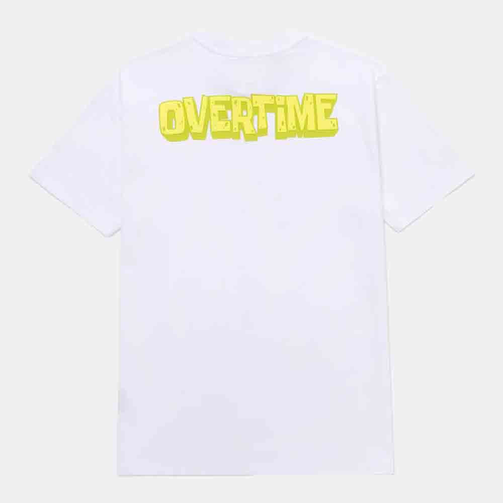 Rear view of the Overtime Spongebob Classic Tee.
