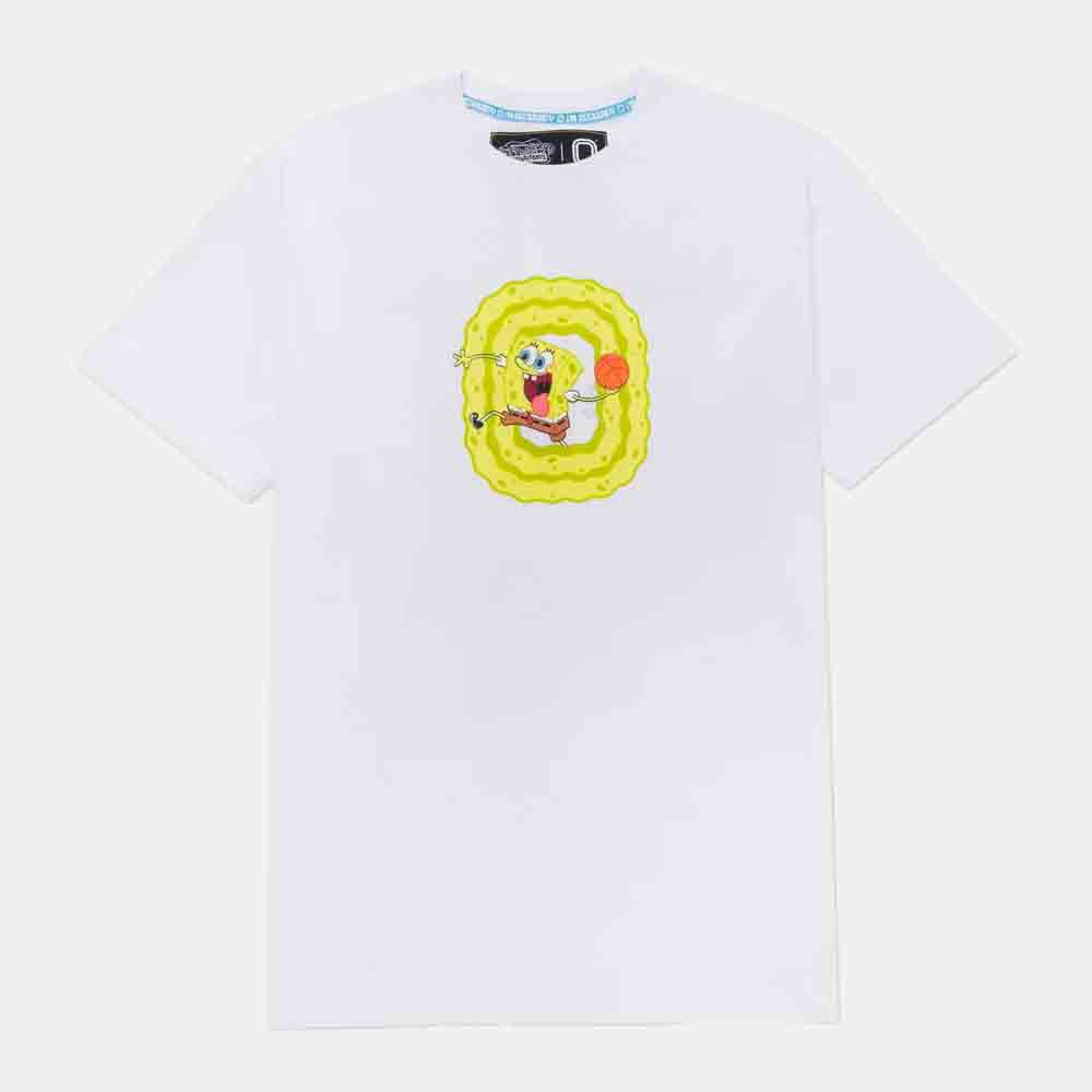 Front view of the Overtime Spongebob Classic Tee.