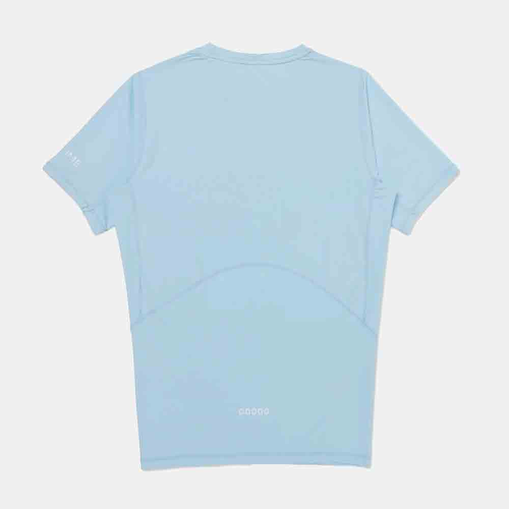Rear view of the Valid Compression Tee.