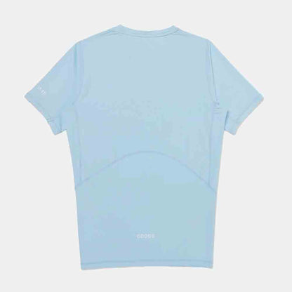 Rear view of the Valid Compression Tee.