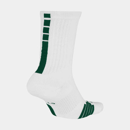 Rear view of the Nike Elite Crew Basketball Socks.