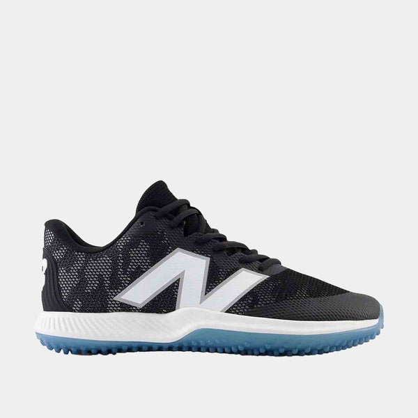 Side view of Men's New Balance FuelCell v7 Baseball Turf Shoes.