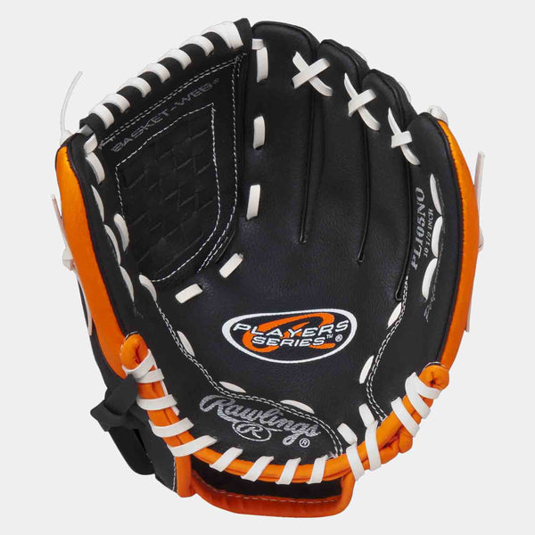 Front palm view of Rawlings 10.5" Right Throw Glove.