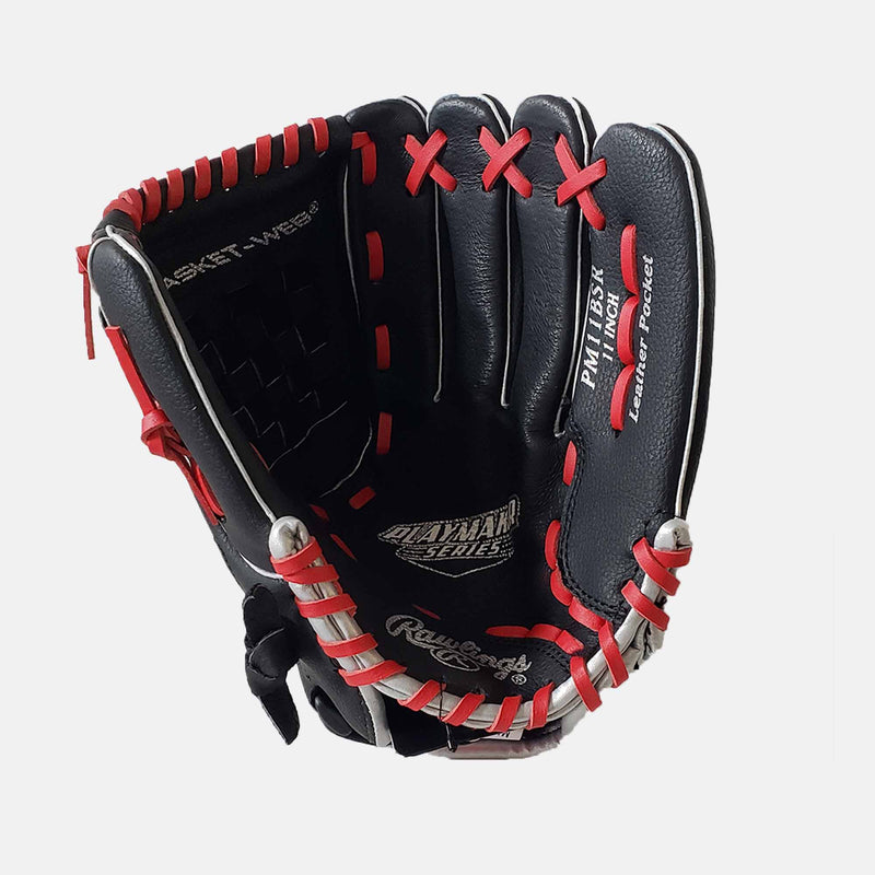 Front palm view of Rawlings 11" Right Throw Glove.