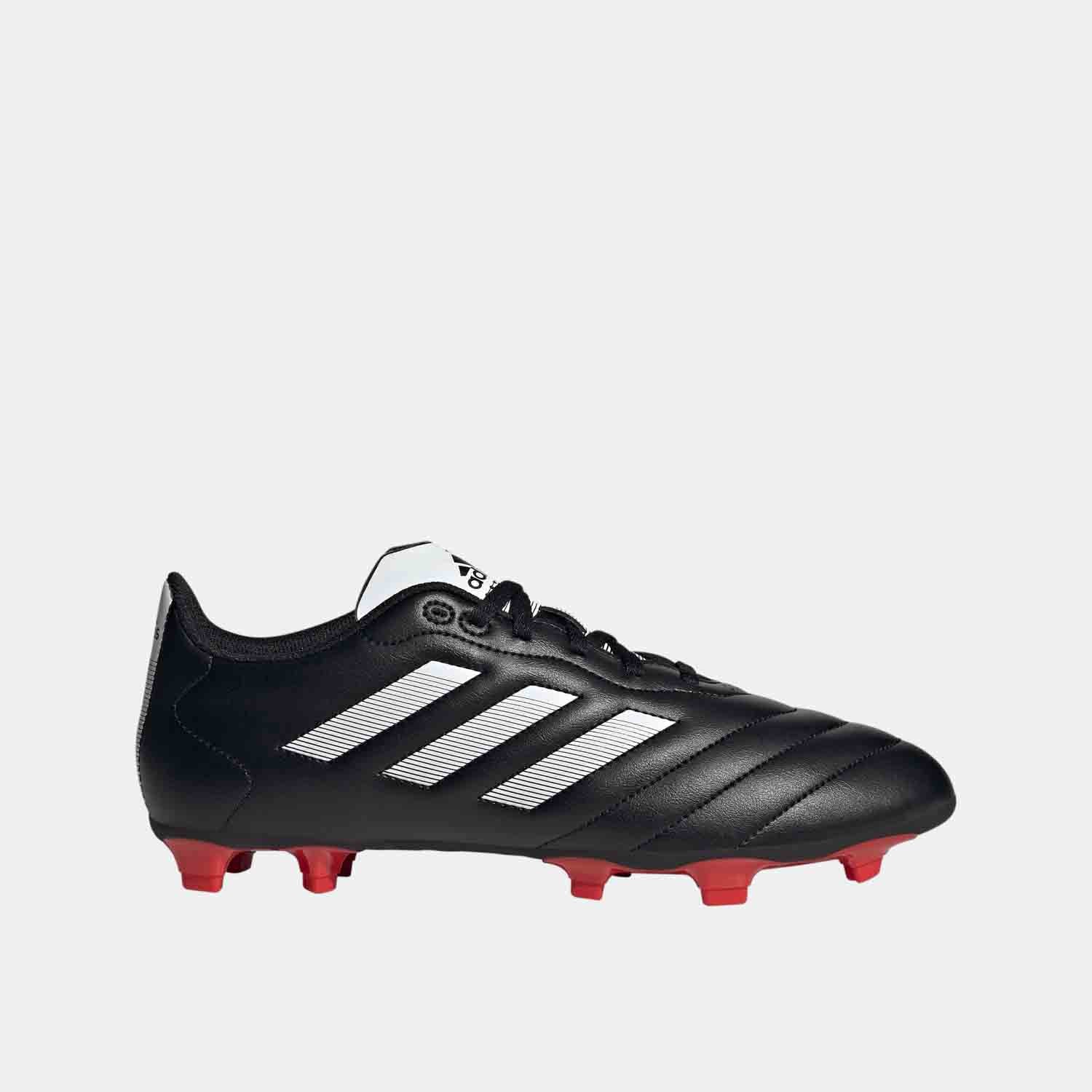 Goletto VII Firm Ground Soccer Cleats, Black/White - SV SPORTS