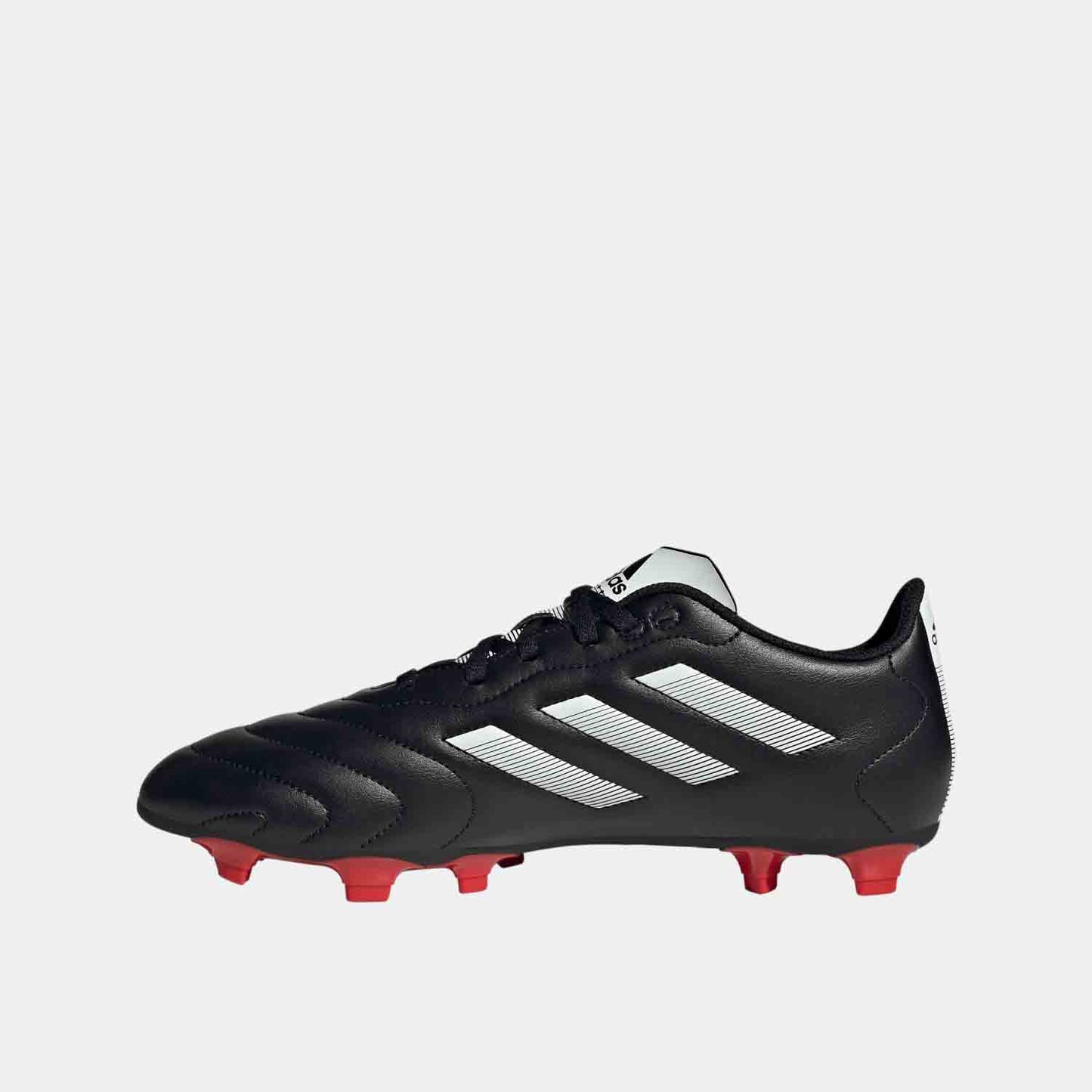 Goletto VII Firm Ground Soccer Cleats, Black/White - SV SPORTS