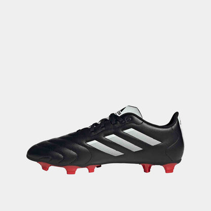 Goletto VII Firm Ground Soccer Cleats, Black/White - SV SPORTS