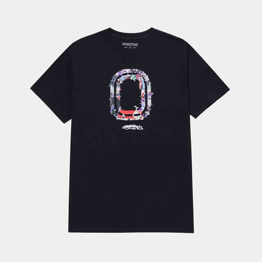Front view of Overtime Vandal Paste Tee.