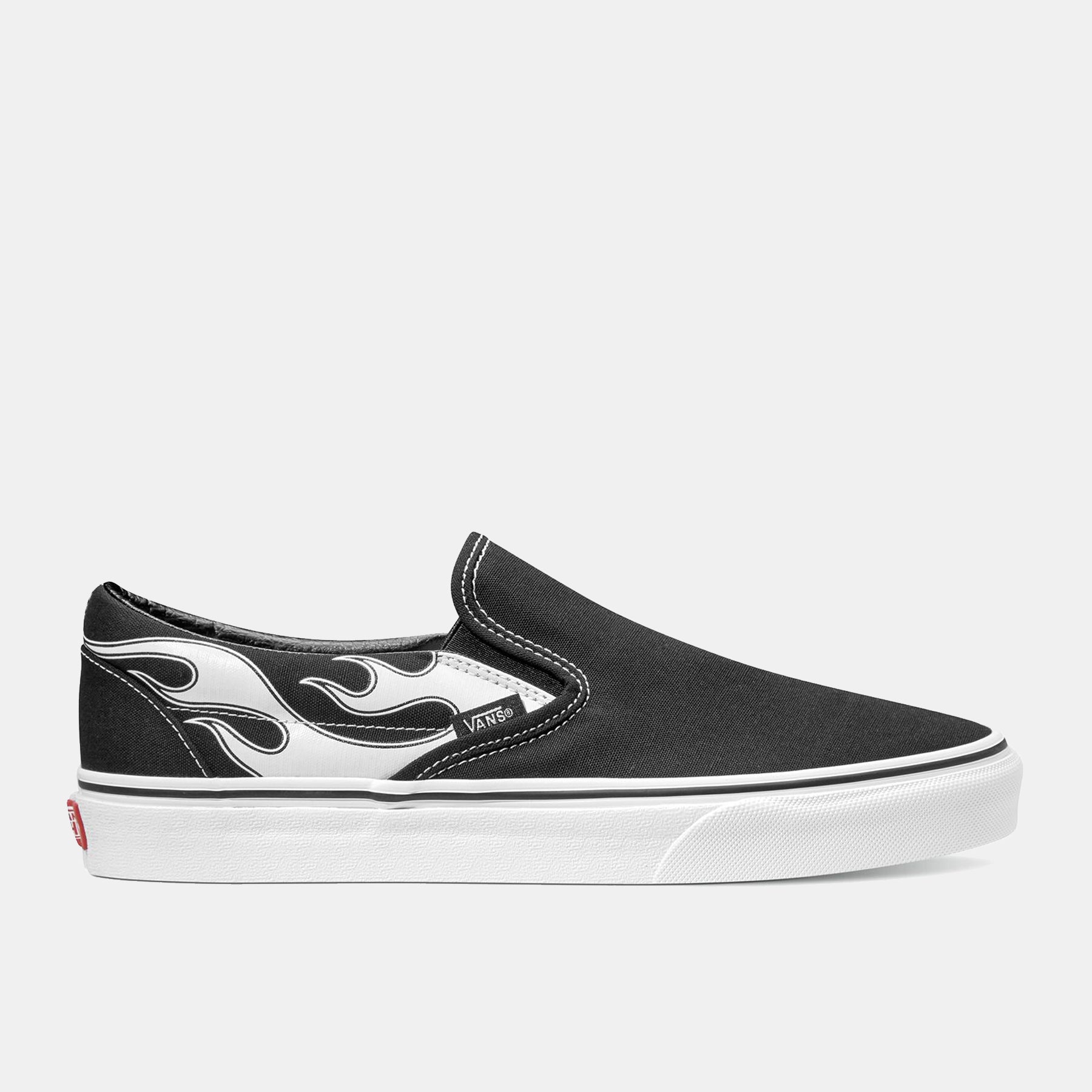 Vans Classic Slip-On 'Flame Black White' – SV SPORTS