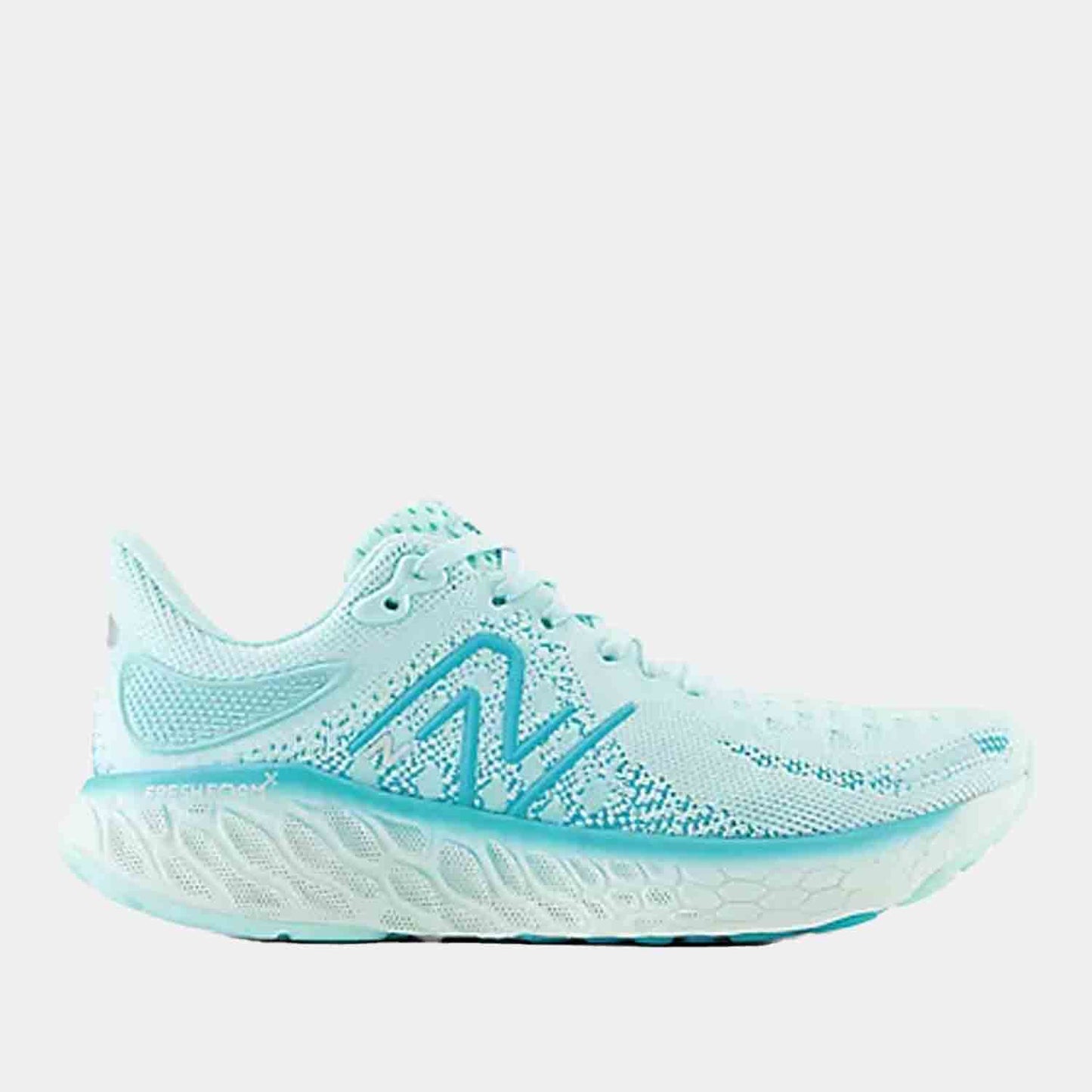 Side view of the Women's New Balance Fresh Foam X 1080v12 Running Shoes.