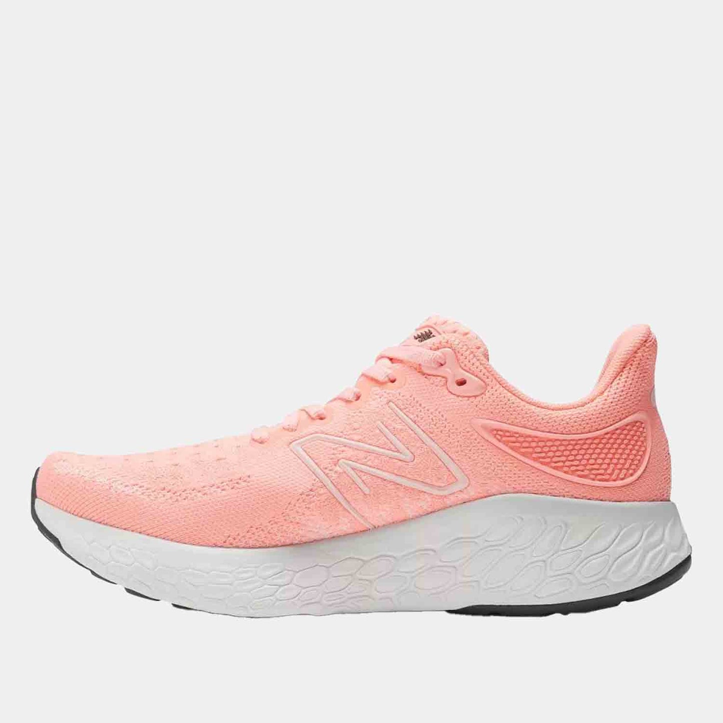 Side medial view of the Women's New Balance Fresh Foam X 1080v12 Running Shoes.