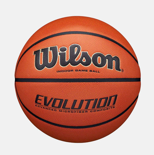 Evolution 27.5 Game Basketball, Orange/Black - SV SPORTS