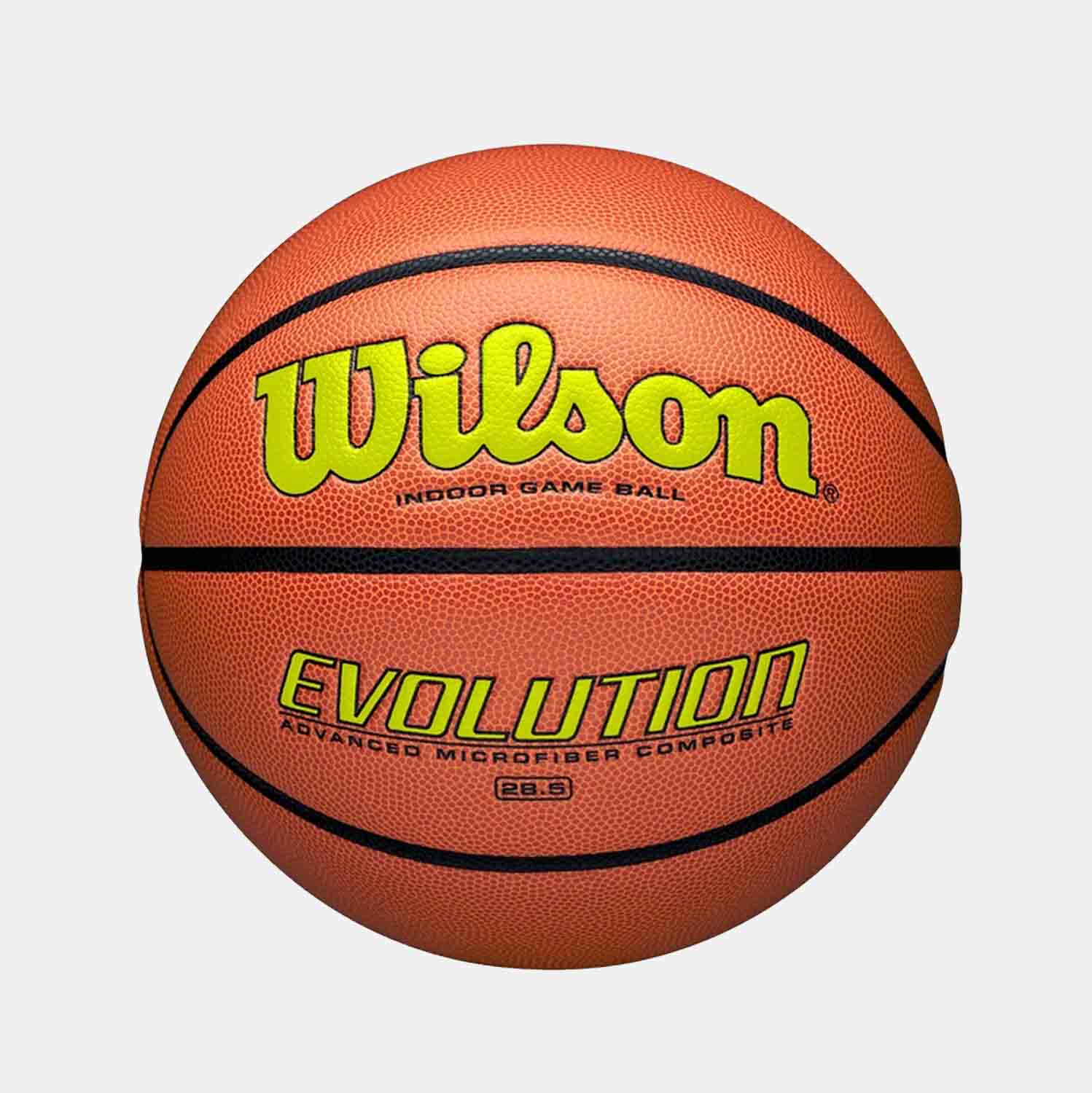Evolution 29.5 Game Basketball, Orange/Yellow - SV SPORTS