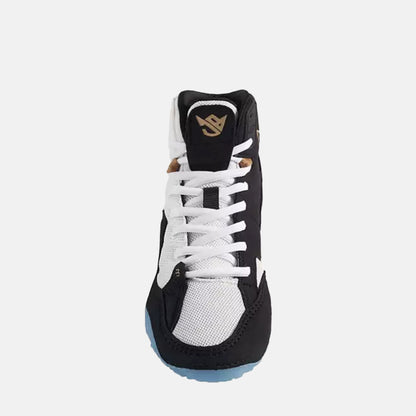 Front view of the Kids' Rudis Jordan Burroughs JB1 Wrestling Shoes.